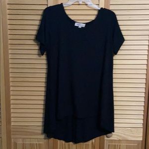 Philosophy black T-shirt 0X